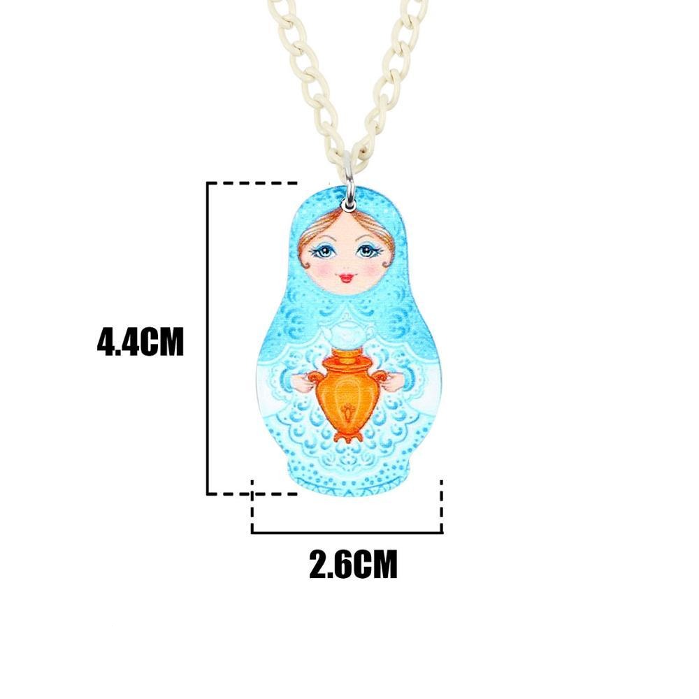 Collier Matriochka NADIA - Édition Limitée