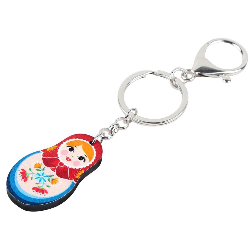 Porte-Clé Poupée Russe de Collection