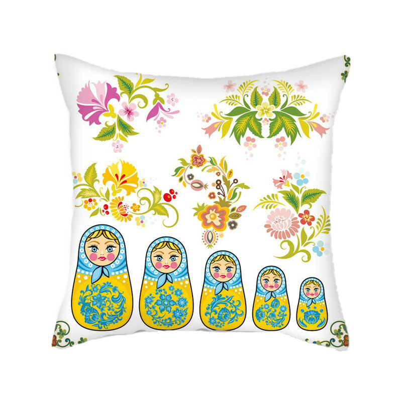 Coussin Matriochka Éco Chic