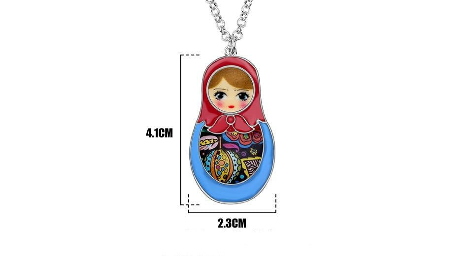 Collier Matriochka FANNY - Édition Limitée
