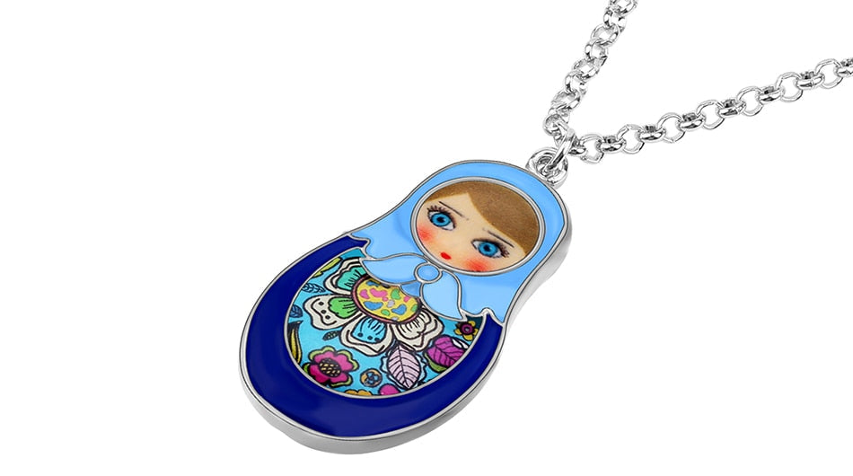 Collier Matriochka by MARIE