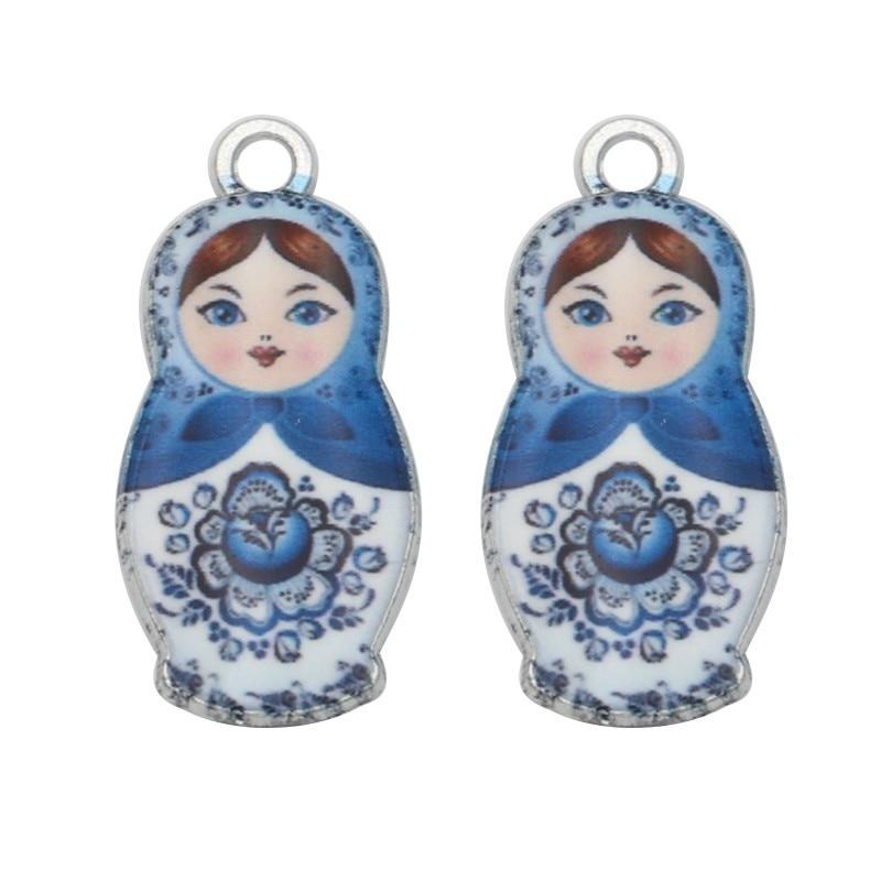 Pendentif Matriochka MÉLINA - Édition Spéciale