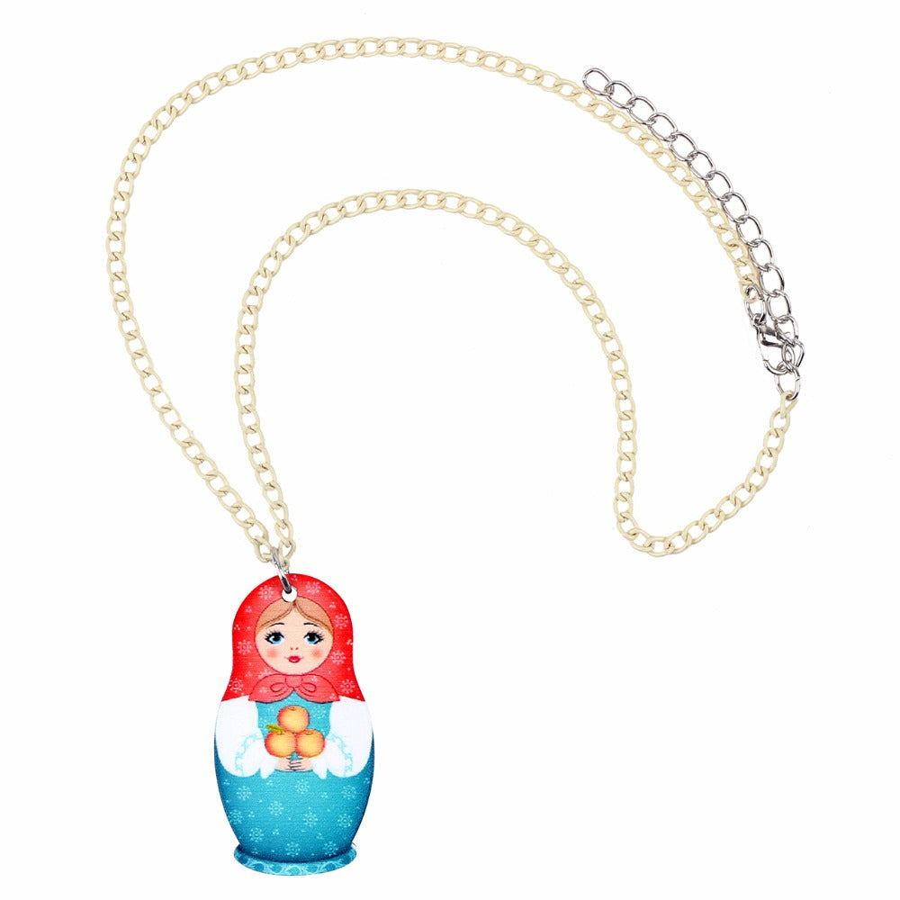 Collier Matriochka par CHRISTELLE