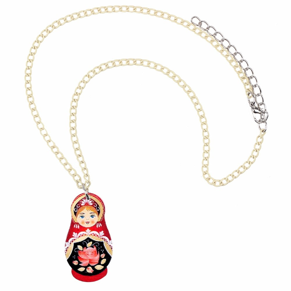Collier Matriochka FLORENCE - Collection Élégance
