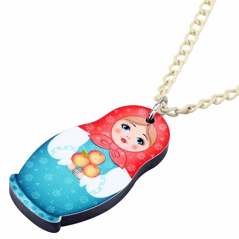 Collier Matriochka par CHRISTELLE
