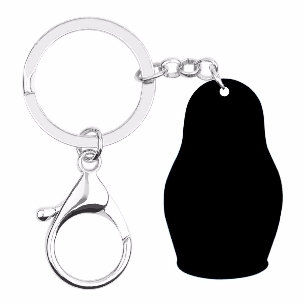 Porte-clé Poupée Russe Fleurs - Collection Printemps