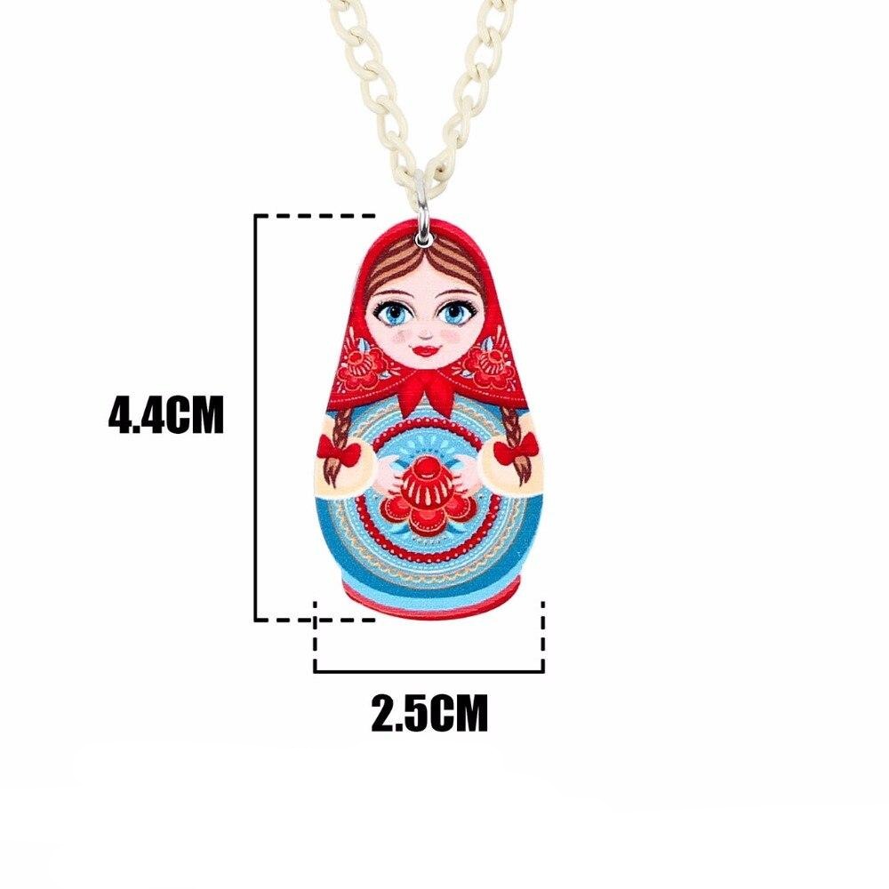 Collier Matriochka par SOPHIE.