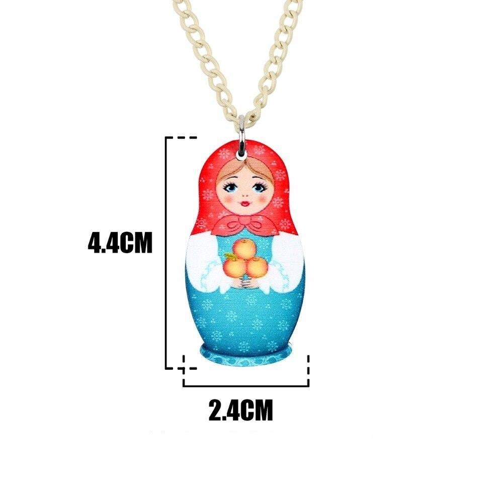 Collier Matriochka par CHRISTELLE