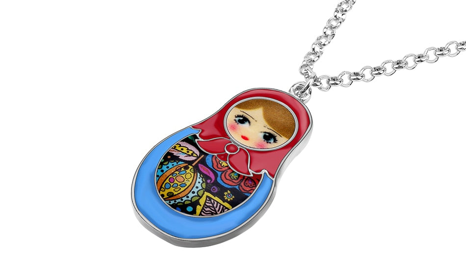 Collier Matriochka FANNY - Édition Limitée
