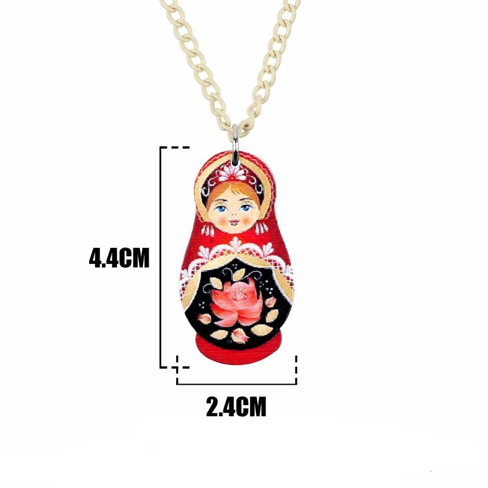Collier Matriochka FLORENCE - Collection Élégance