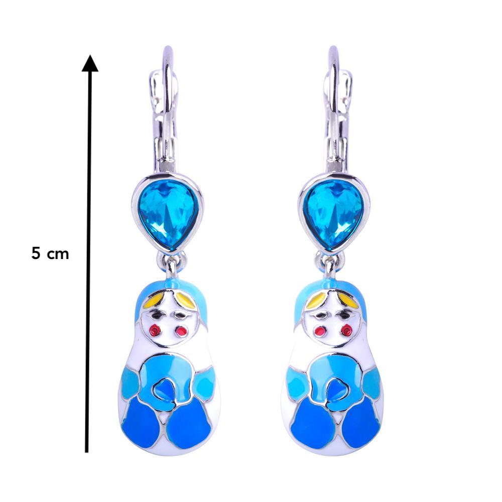 Boucles d'Oreilles Matriochka ZOÉ - Édition Exclusive