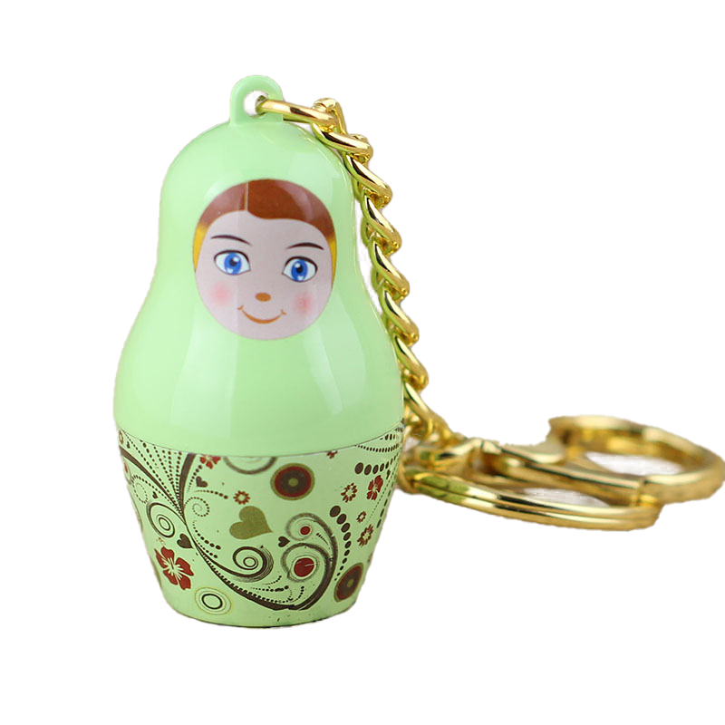 Porte-Clé Poupée Russe Vert - Édition Limitée