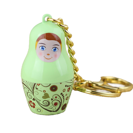 Porte-Clé Poupée Russe Vert - Édition Limitée