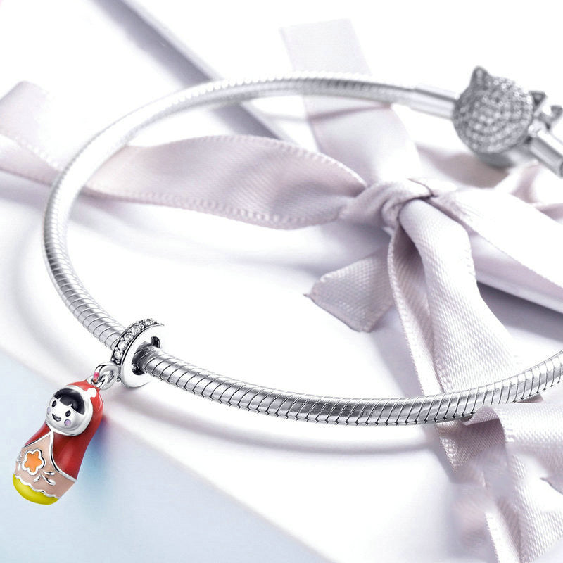 Pendentif Matriochka MALVINA - Collection Exquise