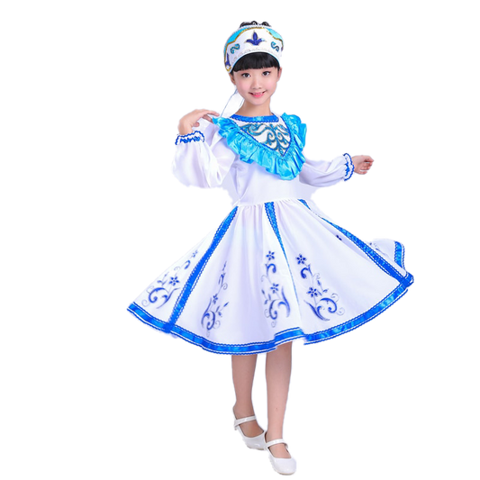 Déguisement Matriochka Bleu Enfant - Édition Spéciale