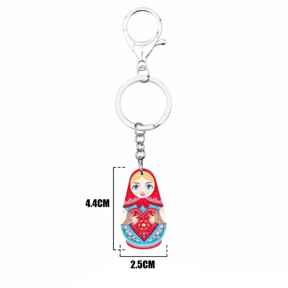 Porte-Clé Poupée Russe Coeur - Collection Exclusive