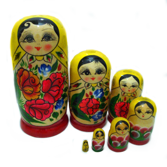 Poupée Russe WALERIA - Artisanat d'Excellence