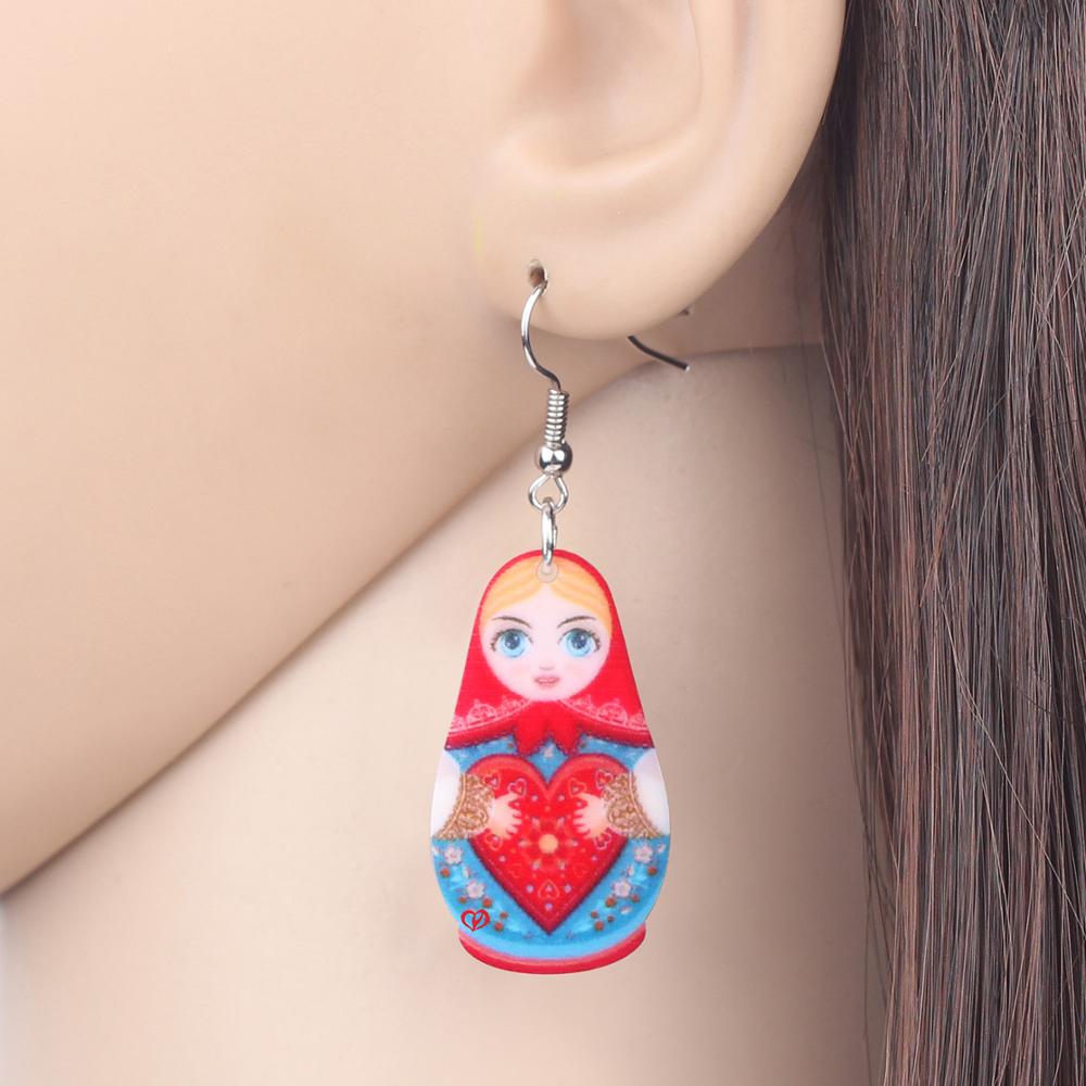 BOUCLES D'OREILLES MATRIOCHKA CHARLOTTE