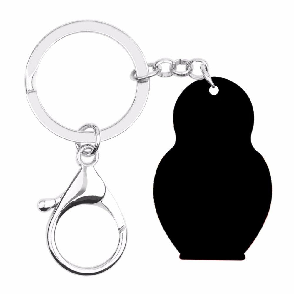 Porte-Clé Fraise Poupée Russe