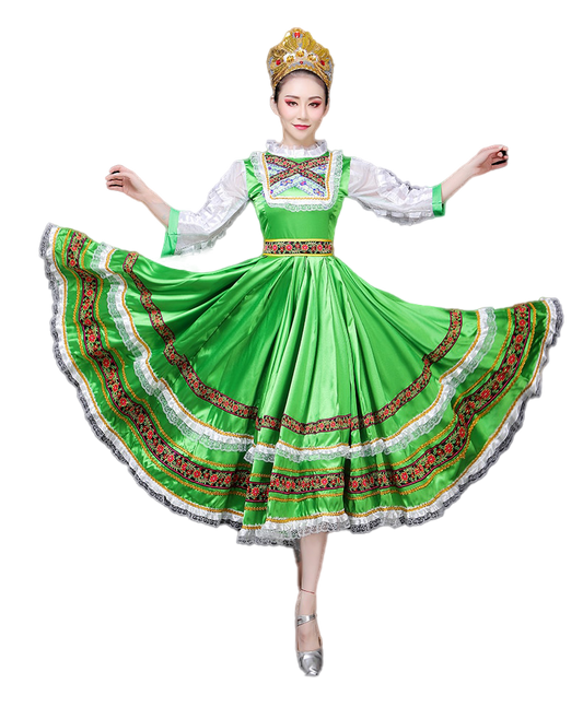 Déguisement Matriochka Vert - Collection Exclusif