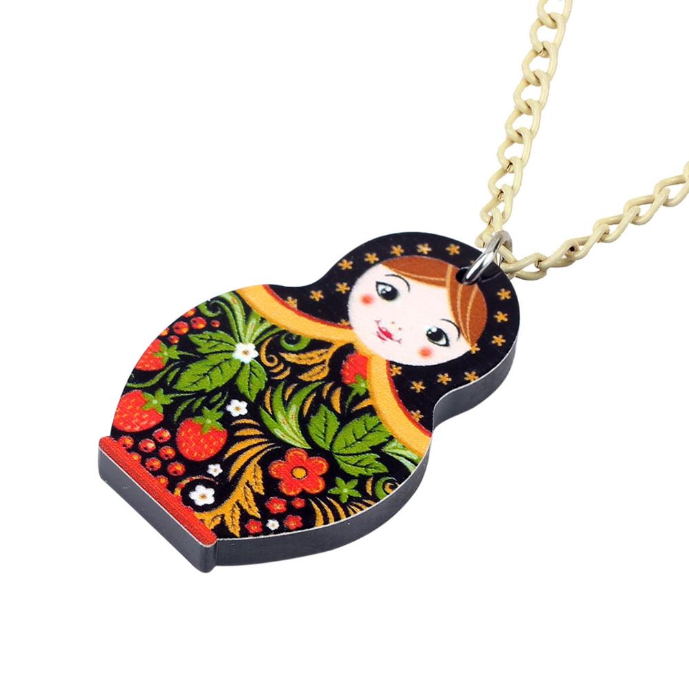 Collier Matriochka par ANAELLE