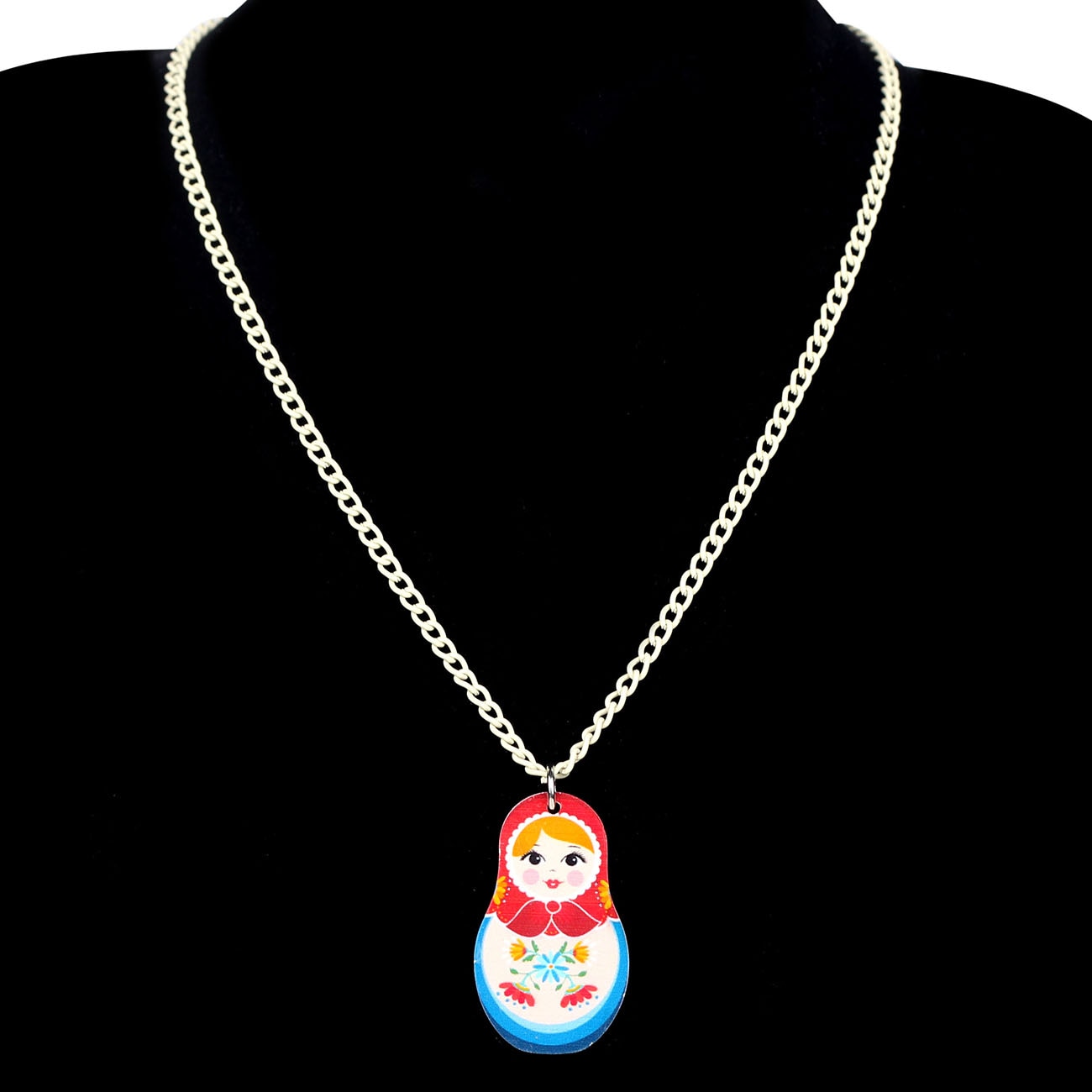 Collier Matriochka MARINE - Édition Exclusive