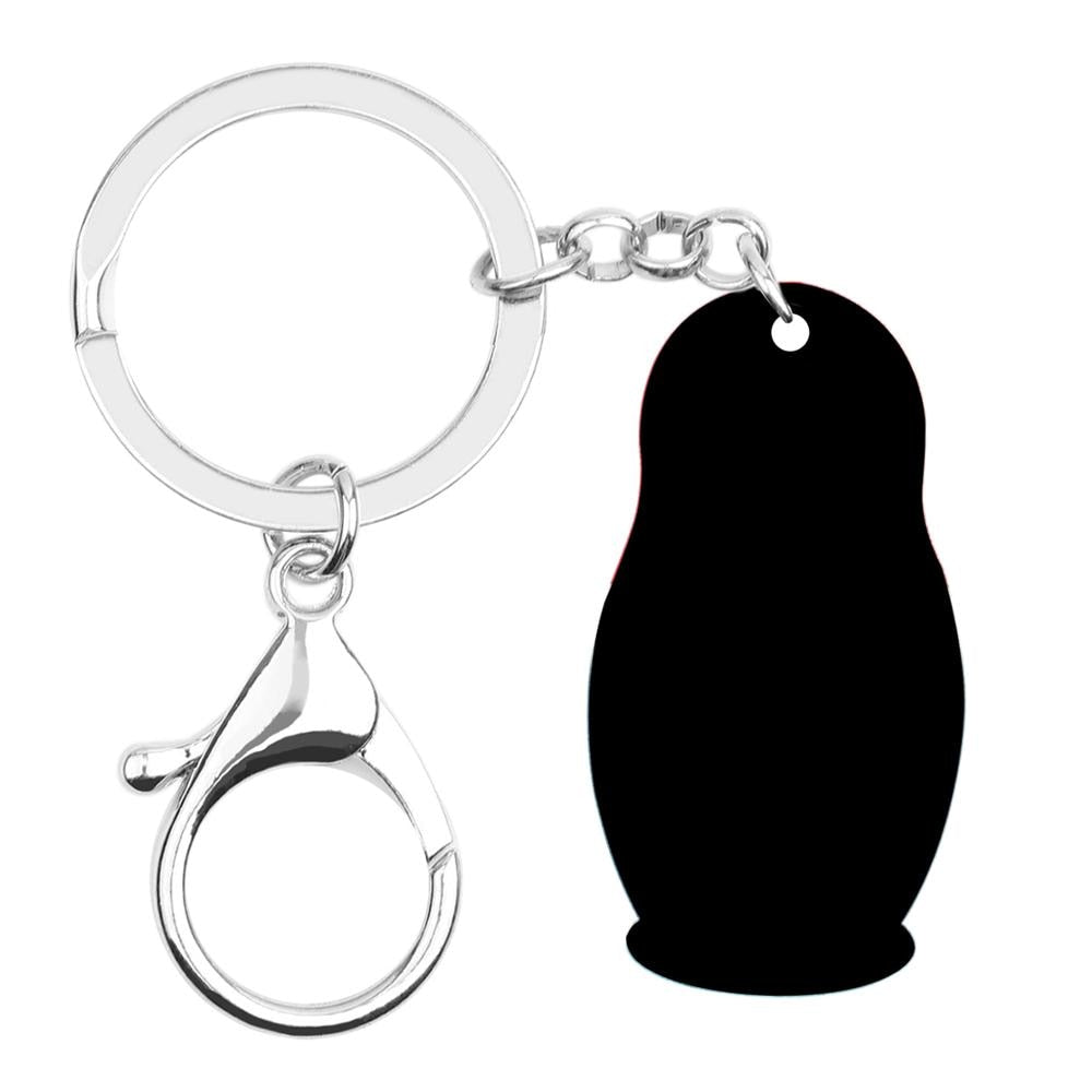 Porte-Clé Poupée Russe - Édition Orange glam