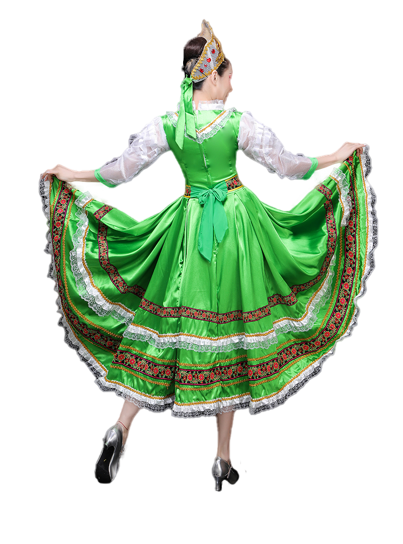 Déguisement Matriochka Vert - Collection Exclusif