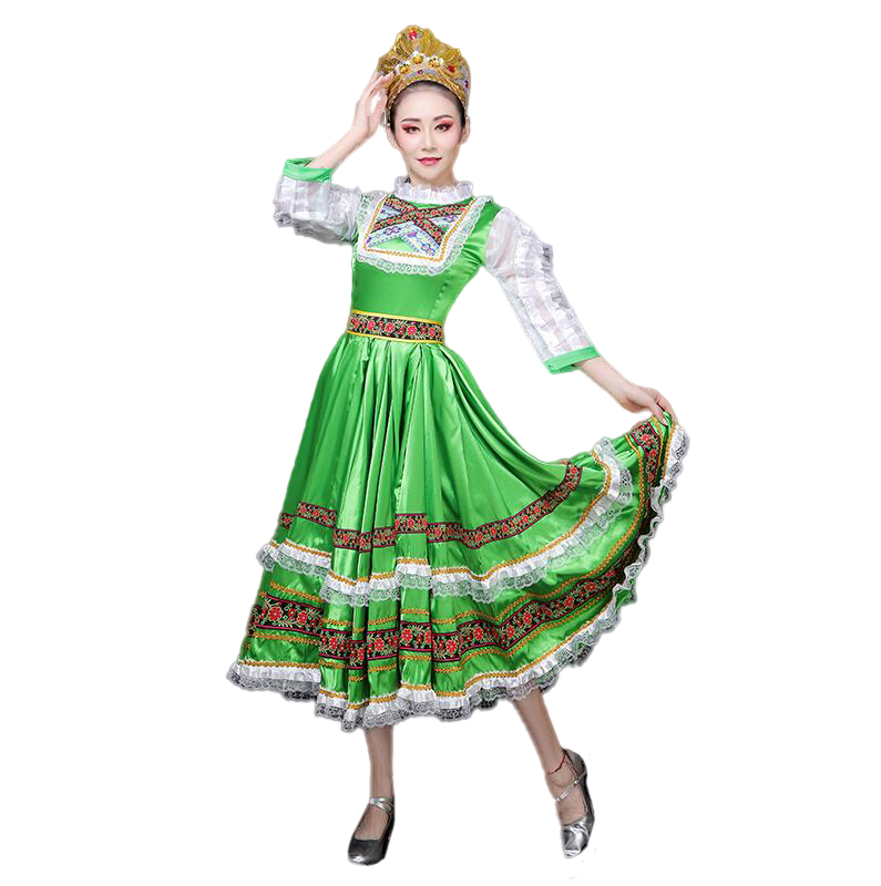 Déguisement Matriochka Vert - Collection Exclusif