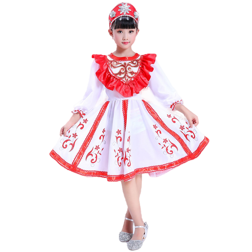 Déguisement Matriochka Rouge pour Enfant