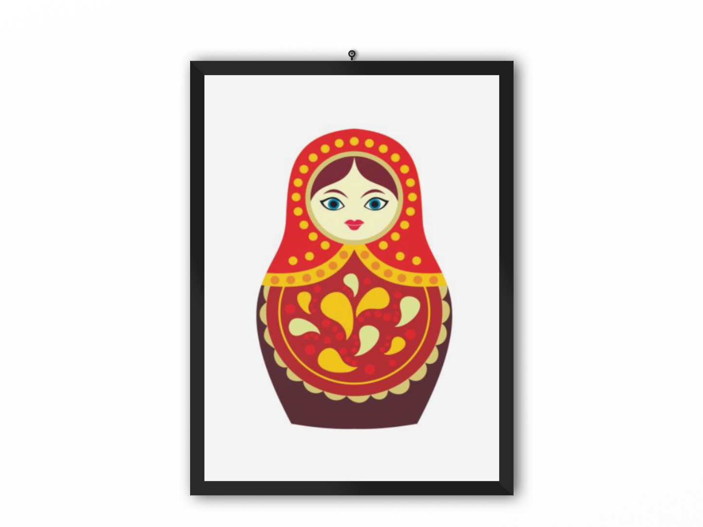 Poupée Russe Rouge - Collection Tableau