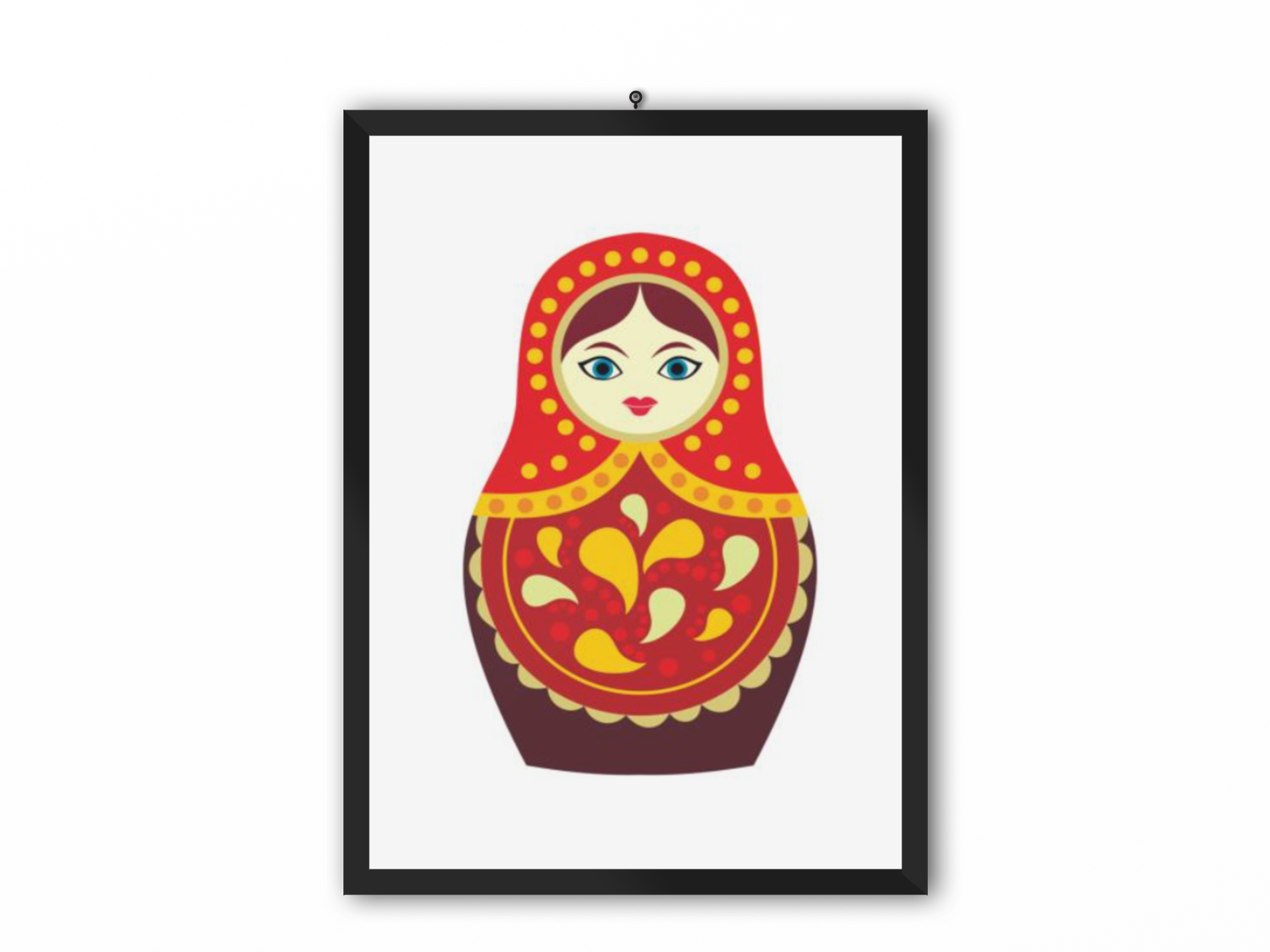 Poupée Russe Rouge - Collection Tableau