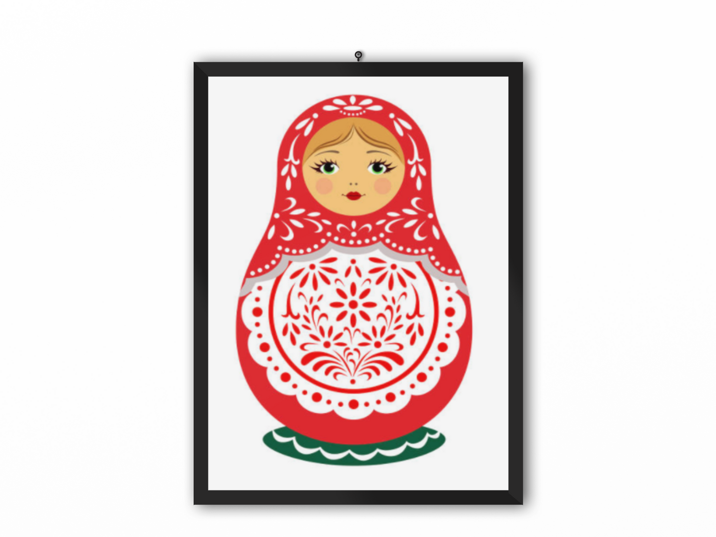 Tableau de Poupée Russe Traditionnelle