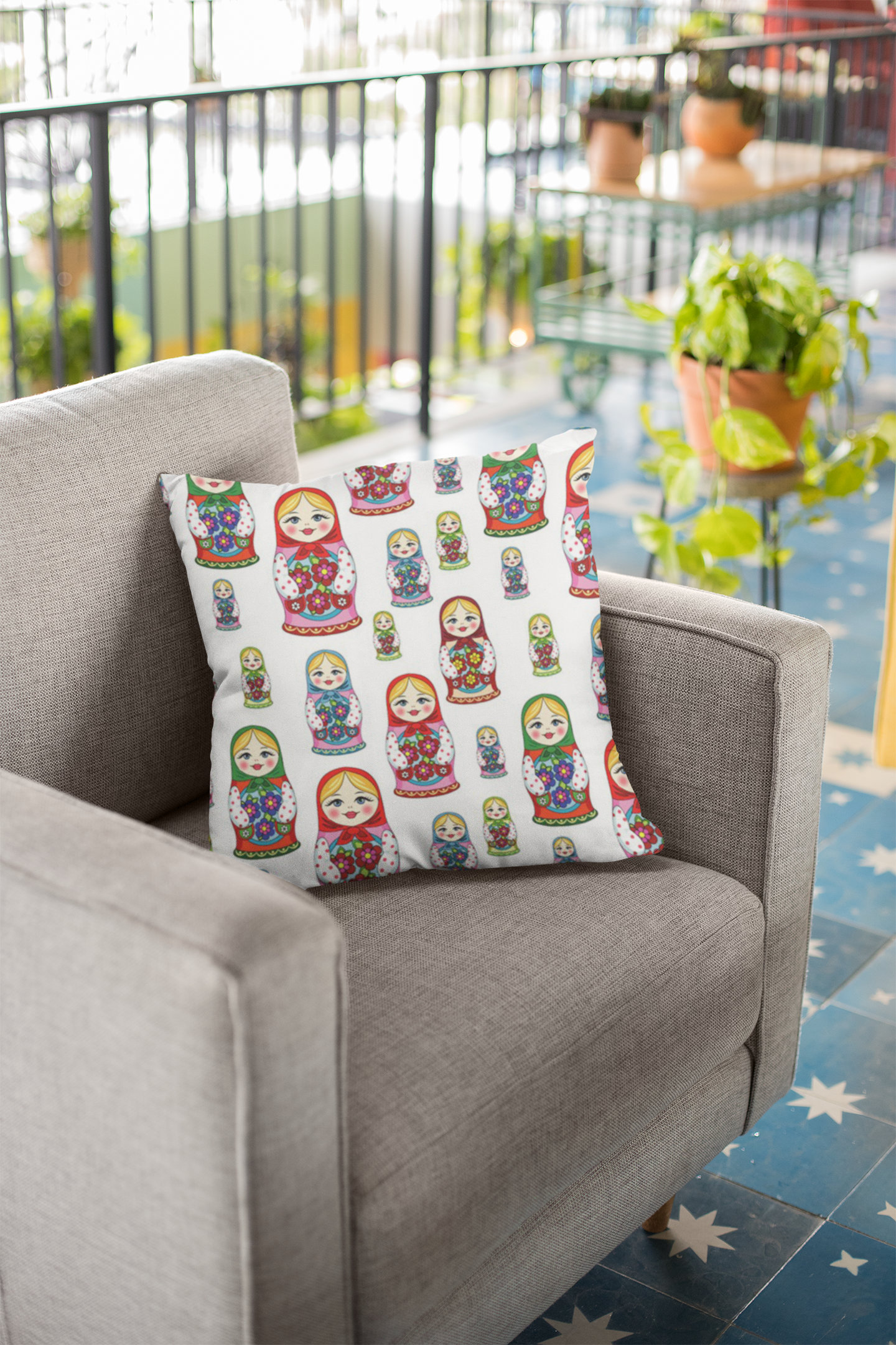 Coussin Matriochka Multitude