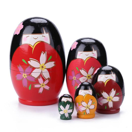 Poupée Gigogne YAPON - Explorez la magie de l'artisanat japonais