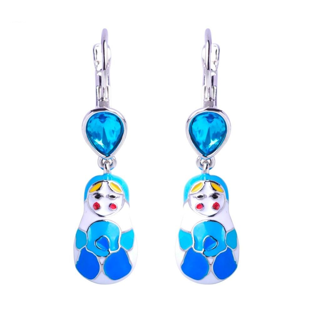 Boucles d'Oreilles Matriochka ZOÉ - Édition Exclusive