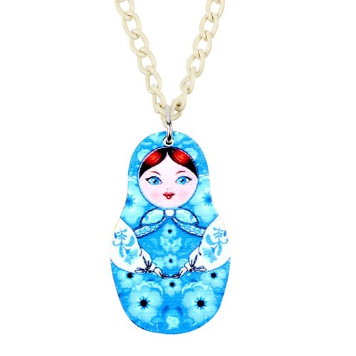 Collier Matriochka MARLÈNE - Édition Limitée