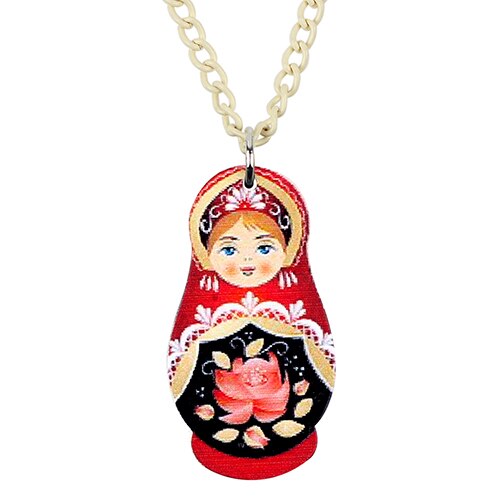 Collier Matriochka FLORENCE - Collection Élégance