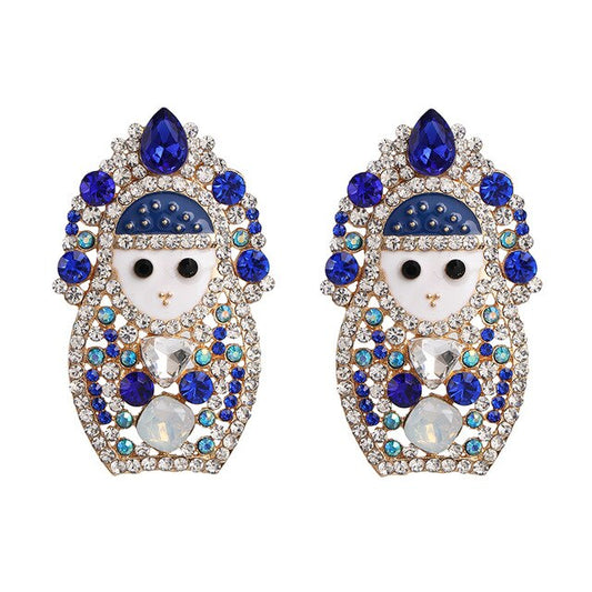 Boucles d'Oreilles Matriochka by AURÉLIE