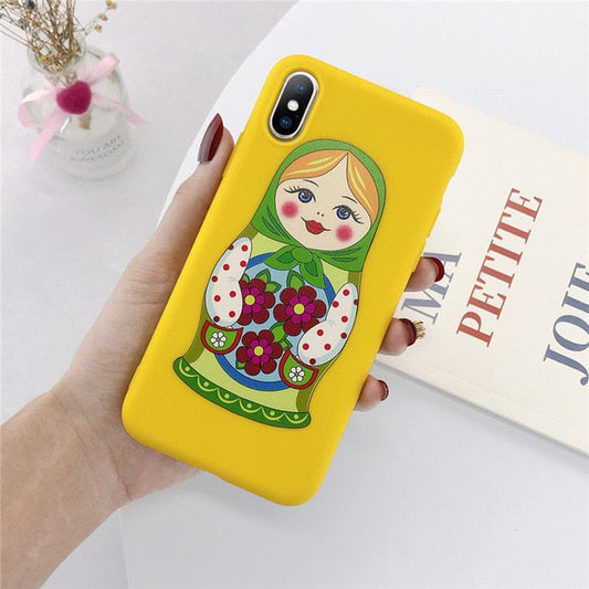 Coque de téléphone Poupée Russe ANABELLE