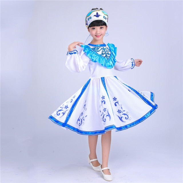 Déguisement Matriochka Bleu Enfant - Édition Spéciale