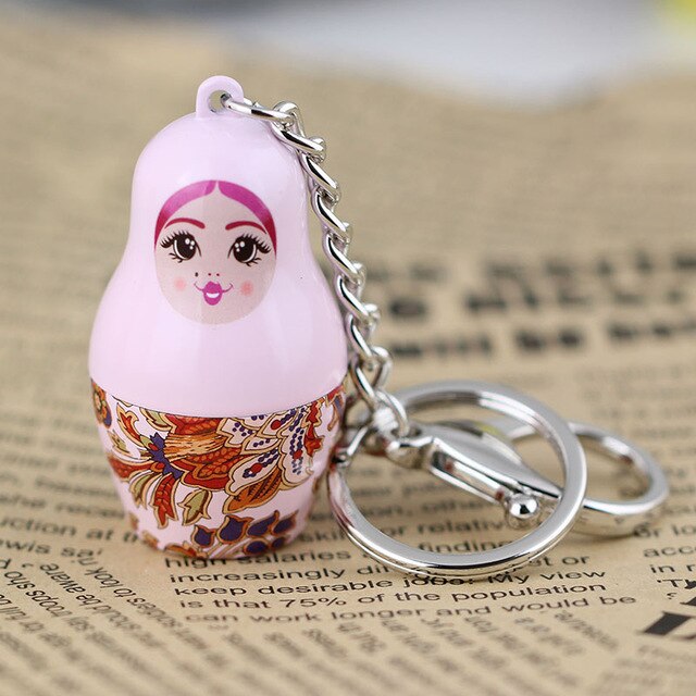 Porte-Clé Poupée Russe de Collection "Secrets Infinis"