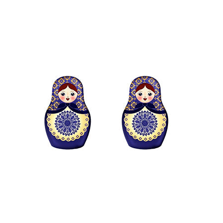 Boucles d'Oreilles Matriochka by GIULIA