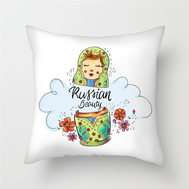 Coussin Matriochka Beaux Rêves