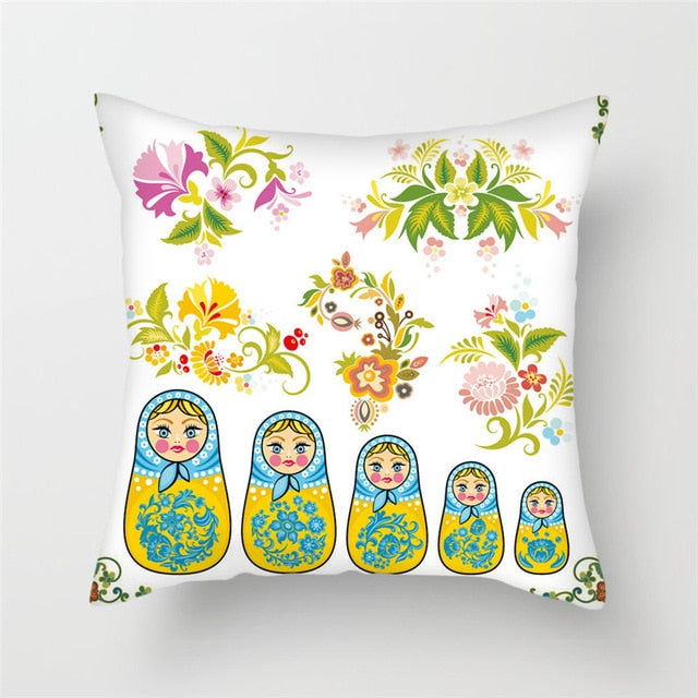 Coussin Matriochka Éco Chic