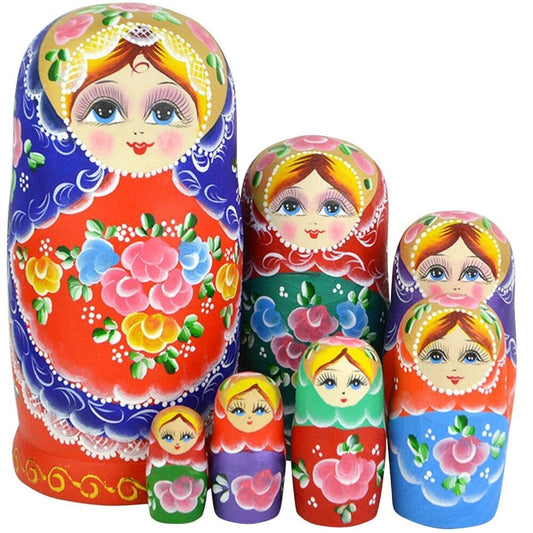 Poupée Russe Rose Cozy