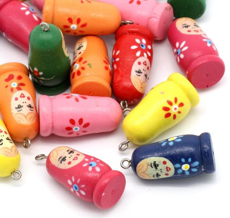 Pendentif Matriochka EDWIGE - Édition Limitée