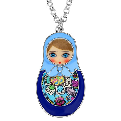 Collier Matriochka by MARIE